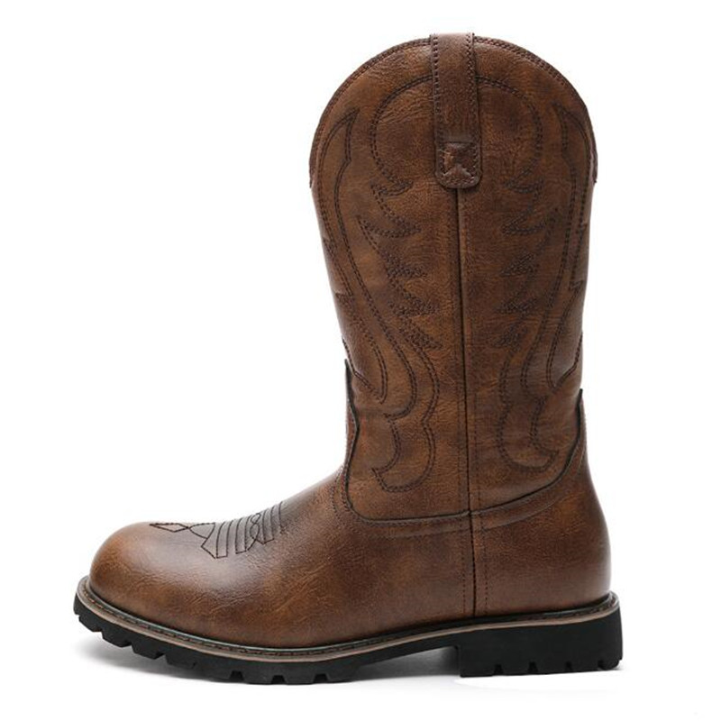 Mens Fashion Vintage - Fashion Designer Goth Men's Cowboy Boots
