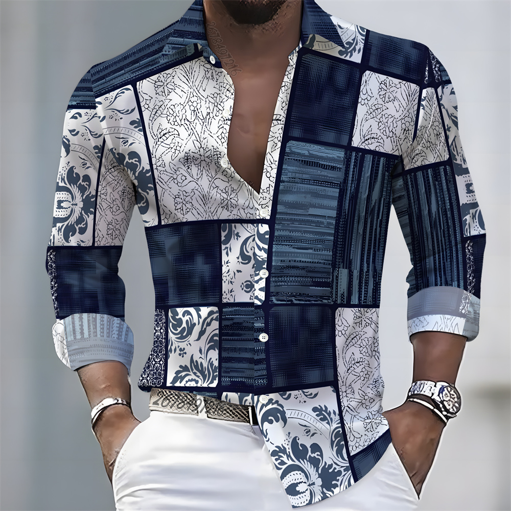 Men'S Fashion Trends - Men's Light Luxury Style Color Block
