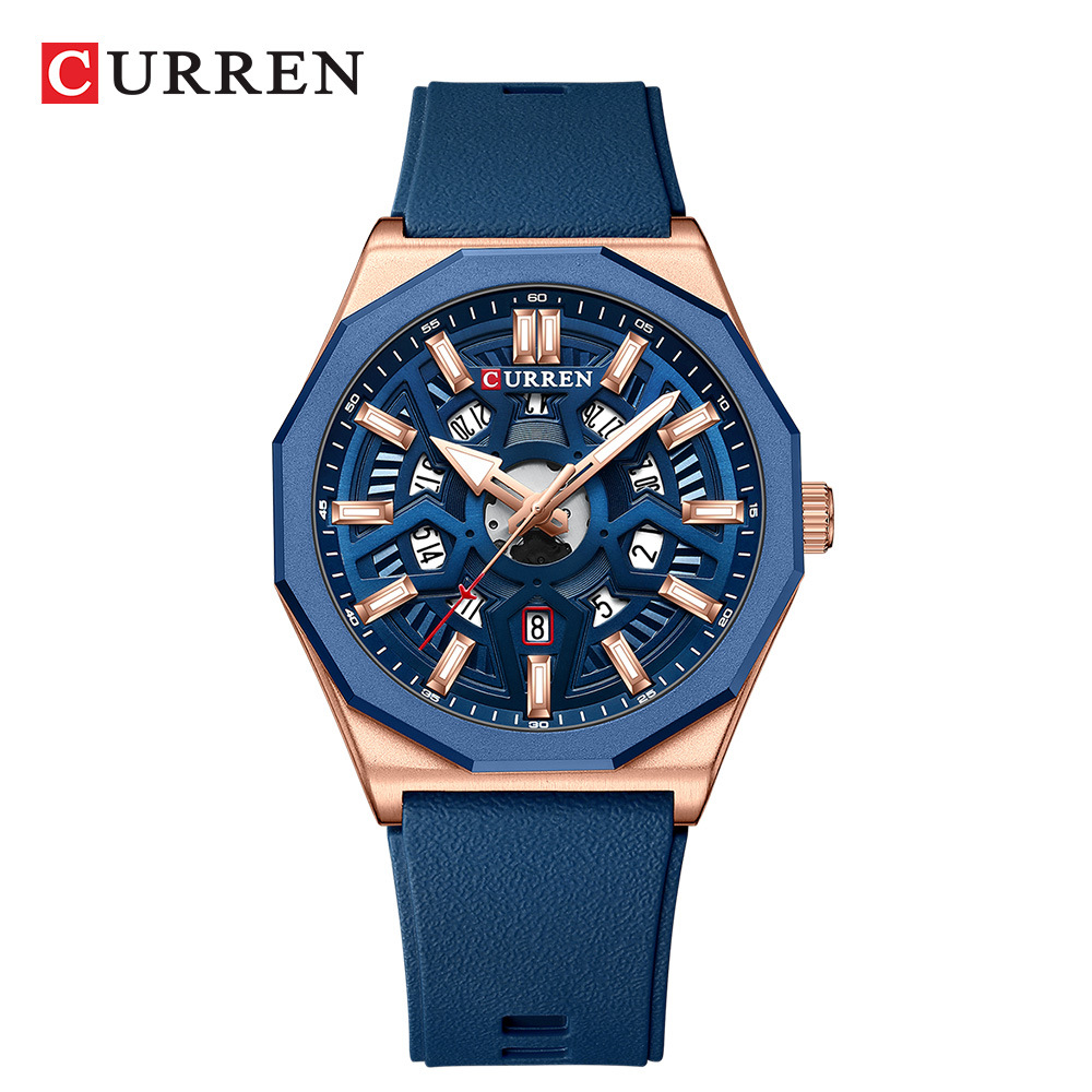 Men'S Fashion Magazine - CURREN 8437 Unisex Minimalist Quartz Watch