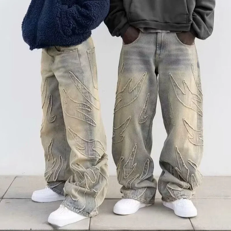 Street Gothic Retro High Waist - Men'S Fashion With Baggy Jeans ulasan dan harga