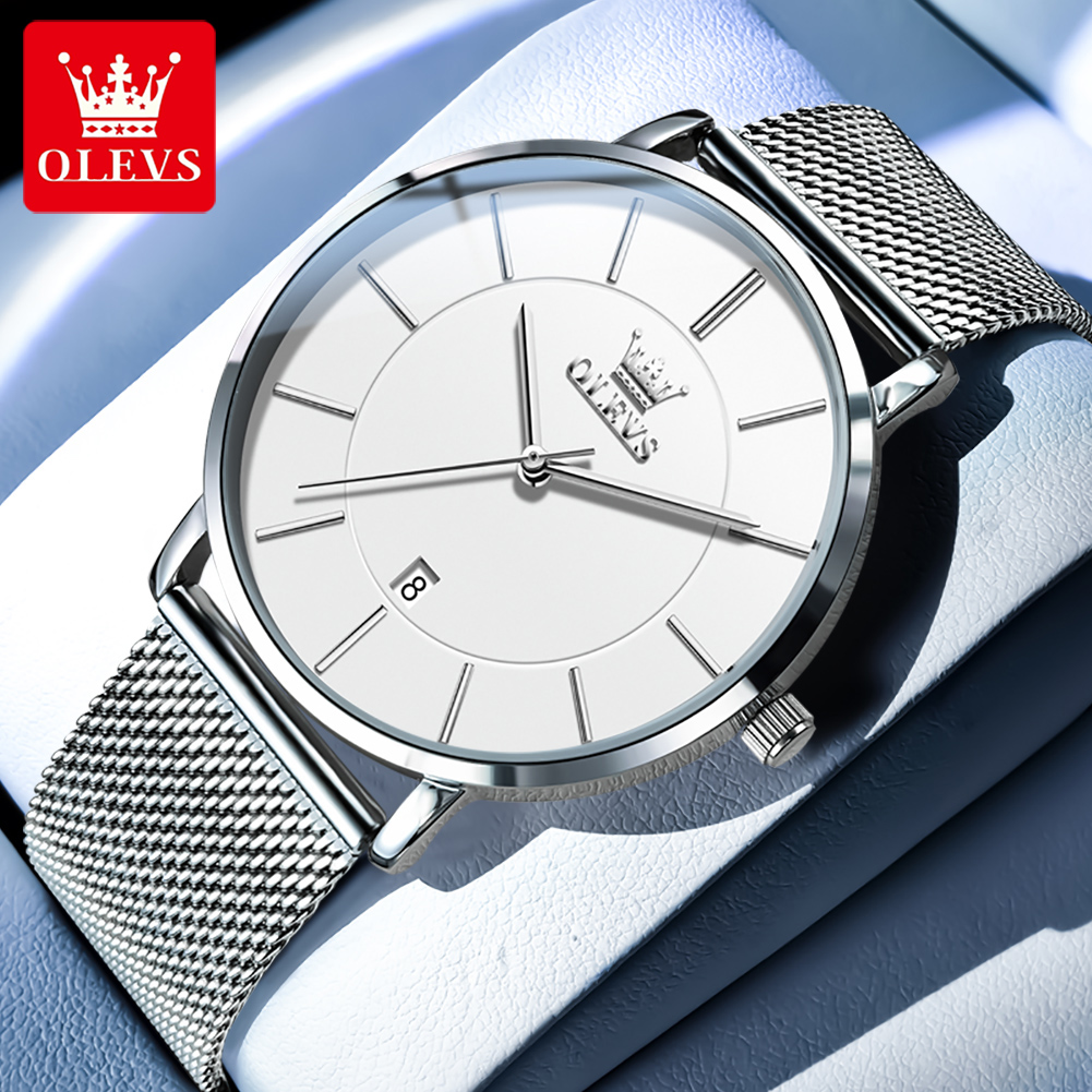OLEVS 5869 Simplicity Man Watc - Men'S Fashion Magazine ulasan dan harga