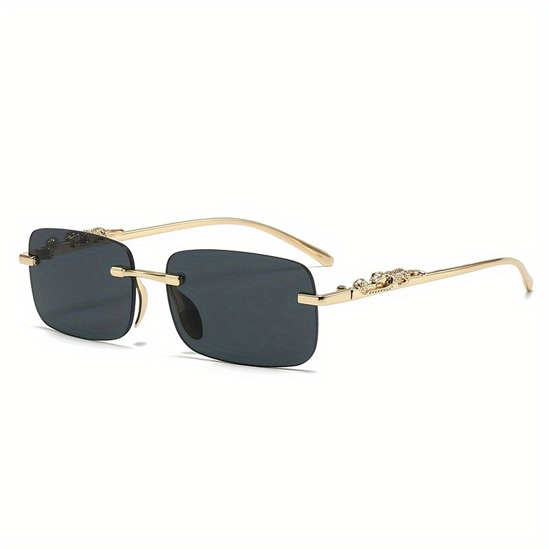 New Frameless Rectangular Glas - Men Fashion Photography ulasan dan harga