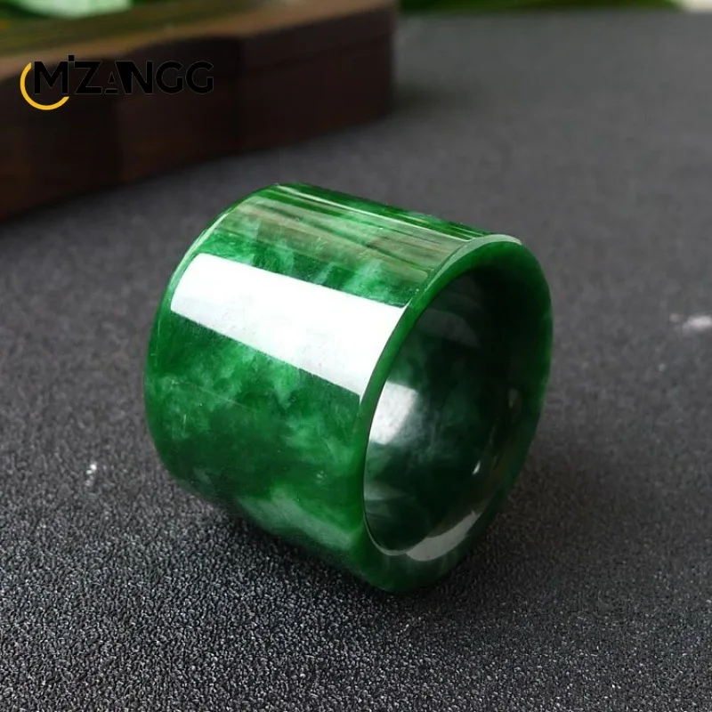 Natural Myanmar Jadeite Ring C - Men'S Fashion Rings ulasan dan harga