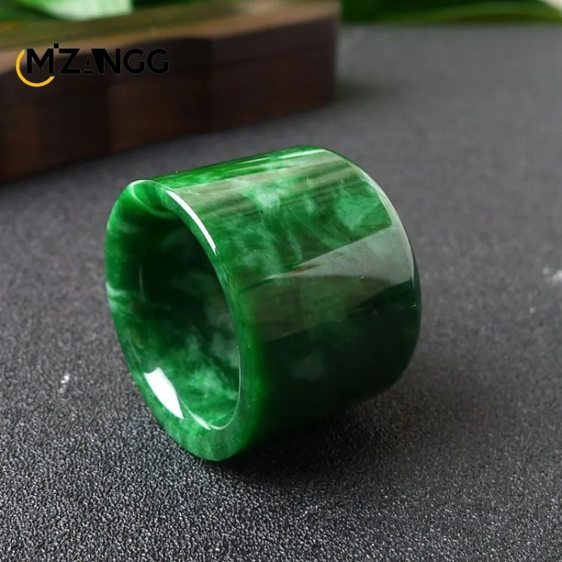 Natural Myanmar Jadeite Ring C - Men'S Fashion Rings ulasan dan harga