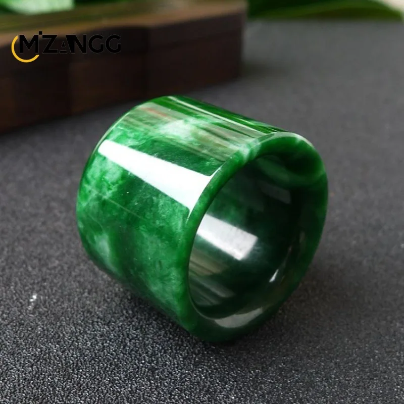 Natural Myanmar Jadeite Ring C - Men'S Fashion Rings ulasan dan harga