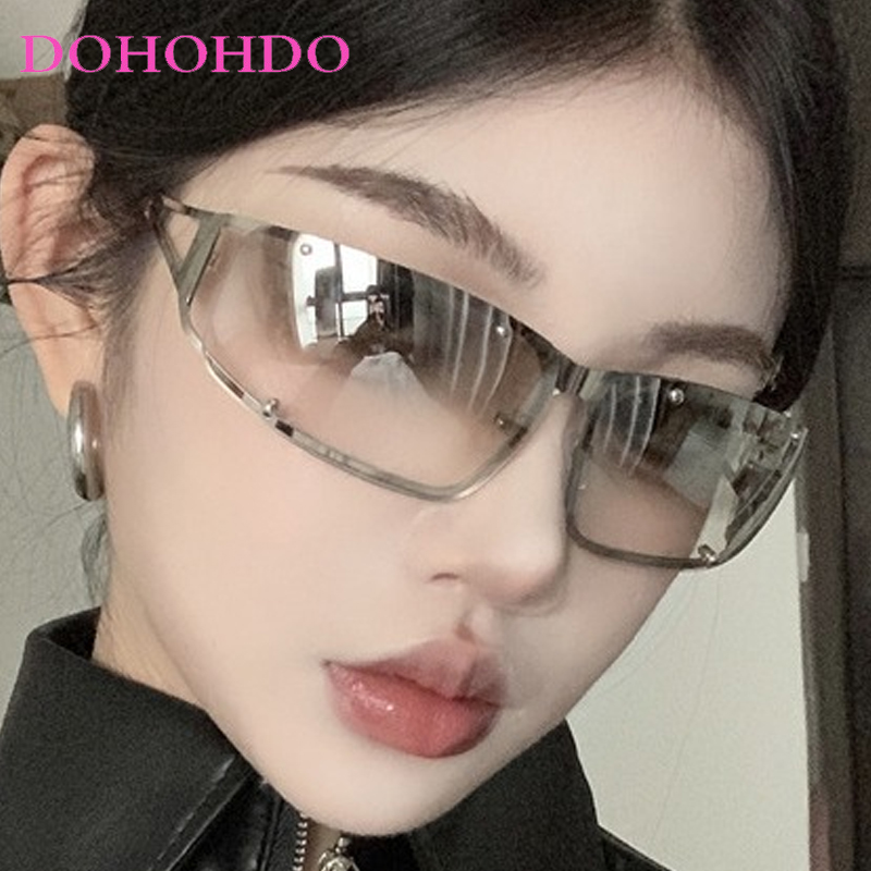 Fashion Metal Frame Hollow Sun - Men Fashion Photography ulasan dan harga