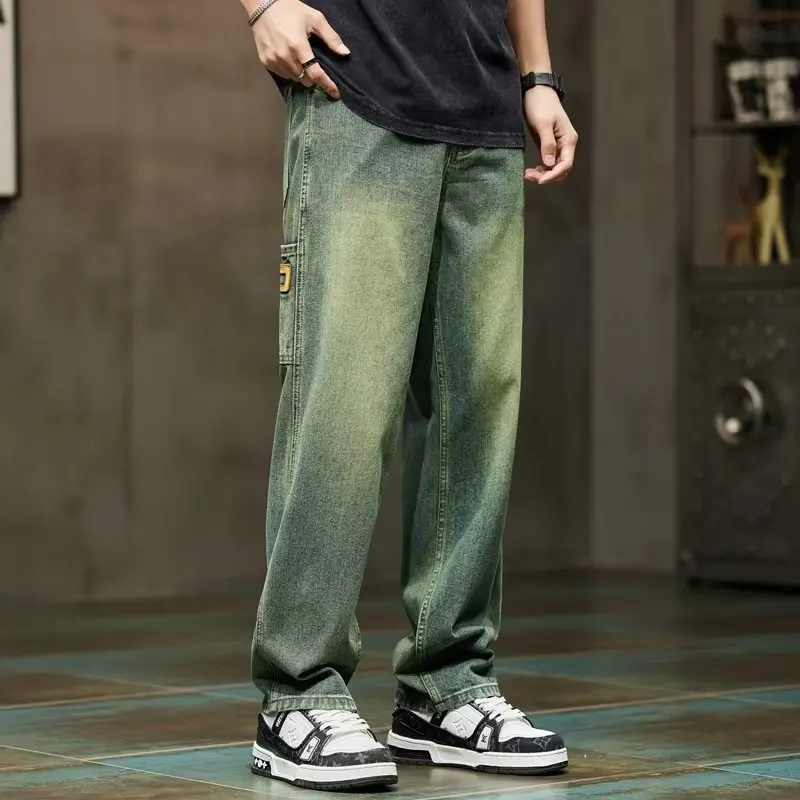 Korean Fashion Vintage Jeans M - Men'S Fashion With Baggy Jeans ulasan dan harga