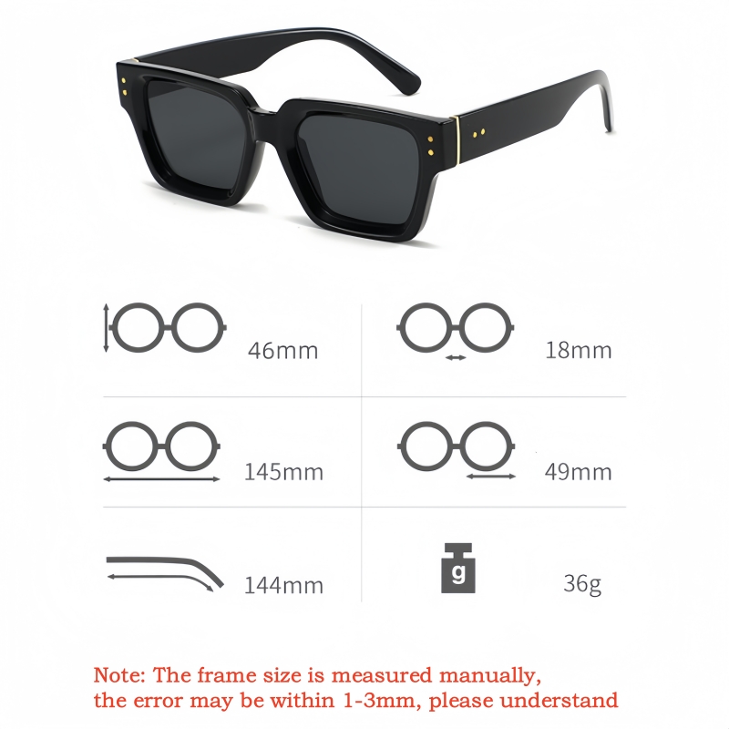 YIMARUILI Retro Square Men and - Men Fashion Photography ulasan dan harga