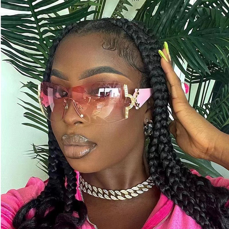 Sunglasses Women Large Frame Y - Men Fashion Photography ulasan dan harga