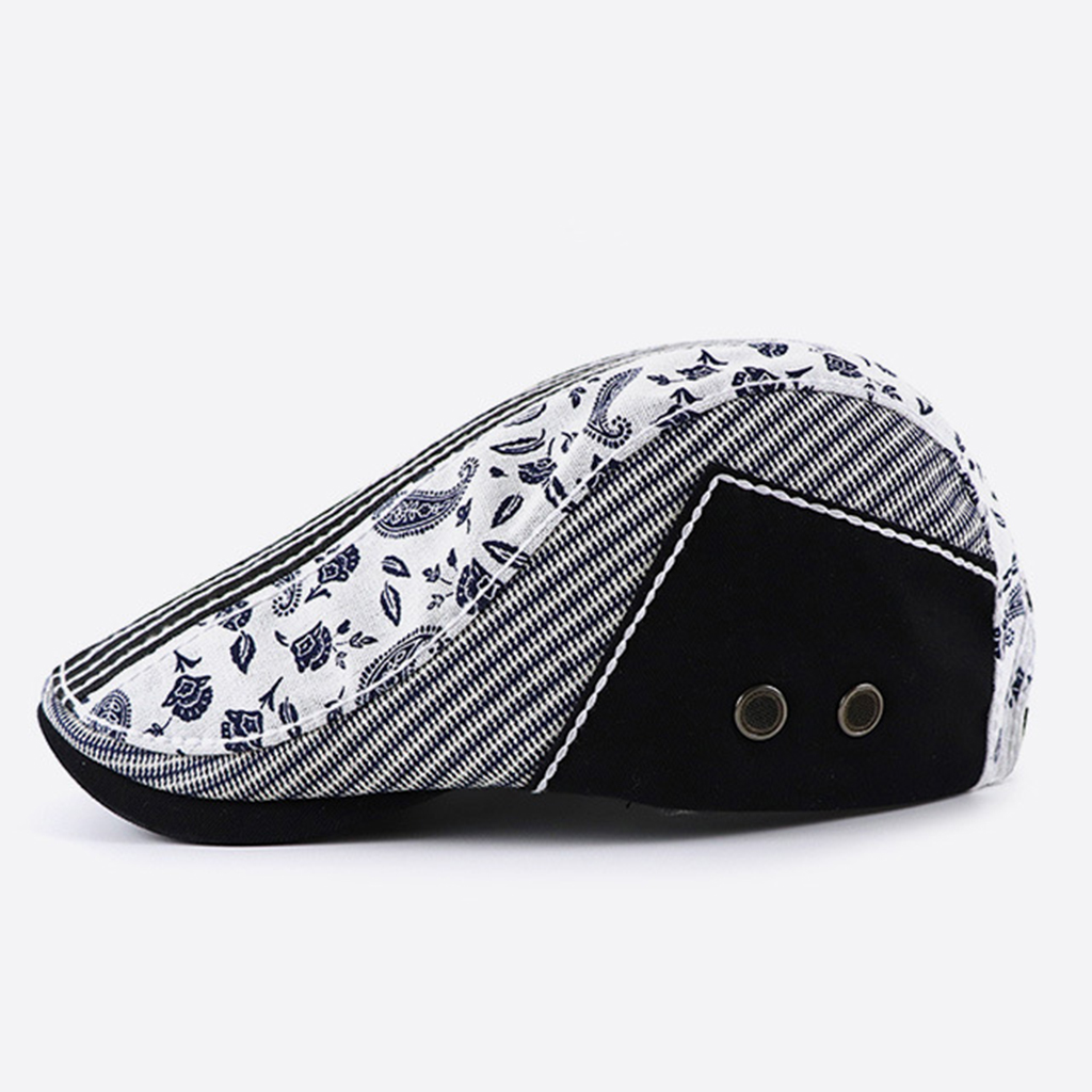 Fashion Flat Paisley Newsboy H - Men'S Fashion Roaring 20S ulasan dan harga