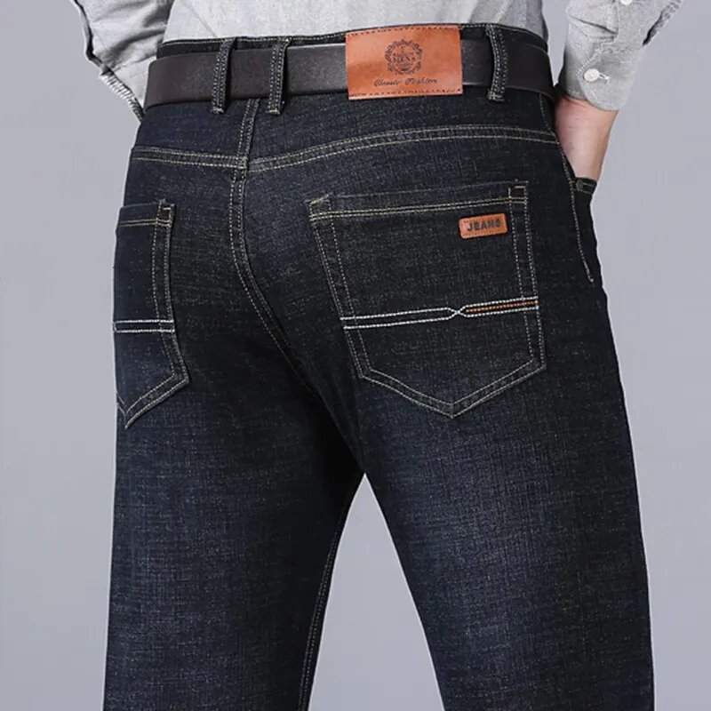 Men Fashion Straight Jeans Men - Men'S Fashion Nova Jeans ulasan dan harga
