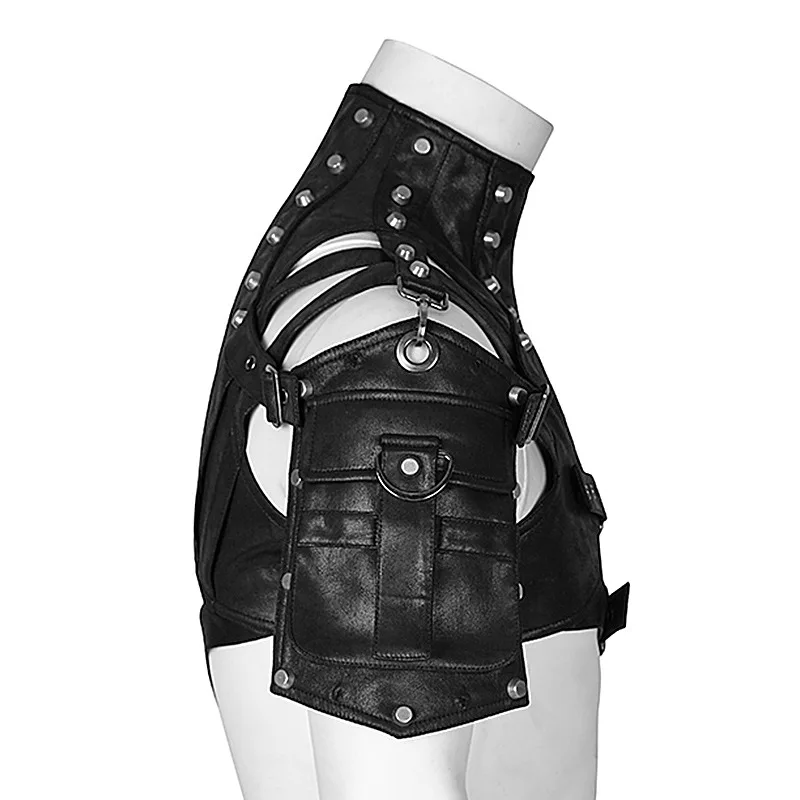 Steampunk Medieval Leather Arm - Men'S Fashion Leather Jacket ulasan dan harga