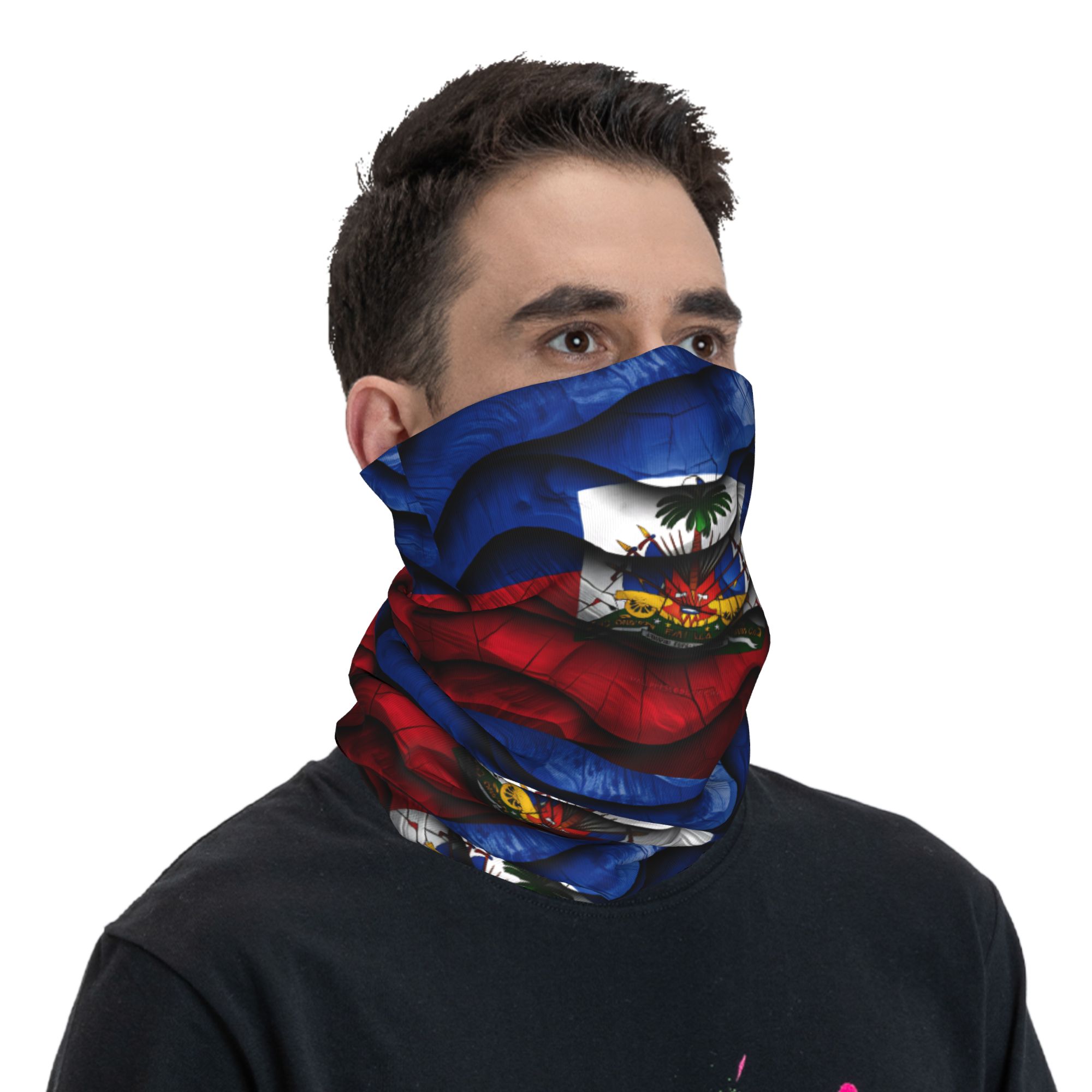 Haiti Flag Balaclava  Hunting  - Men'S Fashion Rings ulasan dan harga