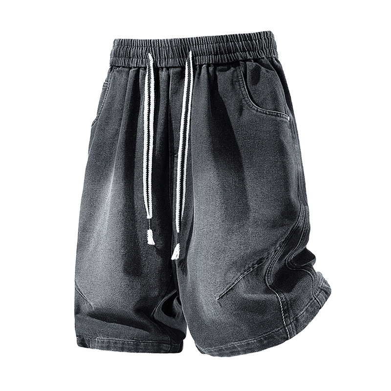 Plus Szie 8XL Denim Shorts Men - Men'S Fashion With Baggy Jeans ulasan dan harga