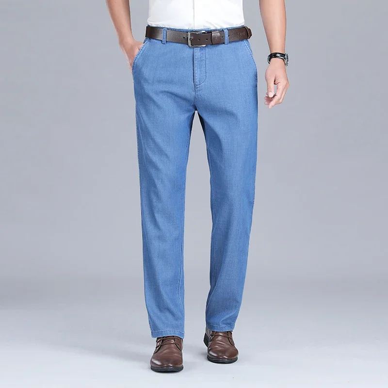 2024 New Men's Thin Lyocell Fa - Men'S Fashion Nova Jeans ulasan dan harga