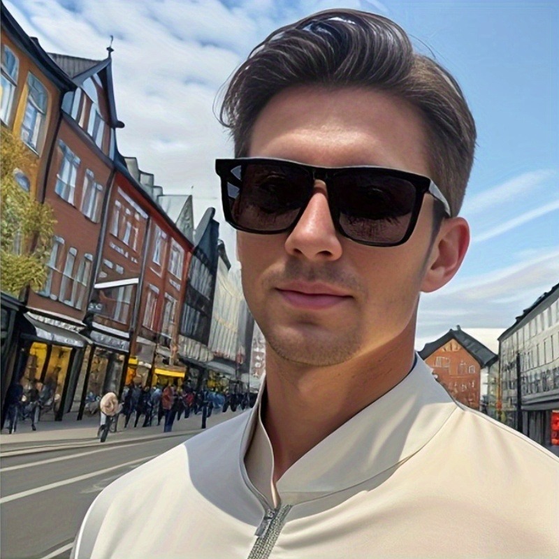 Handsome and Fashionable Glass - Men Fashion Photography ulasan dan harga