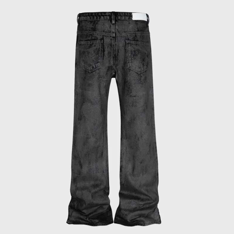 HKSH Men's Tide Dark High Stre - Men'S Fashion Nova Jeans ulasan dan harga