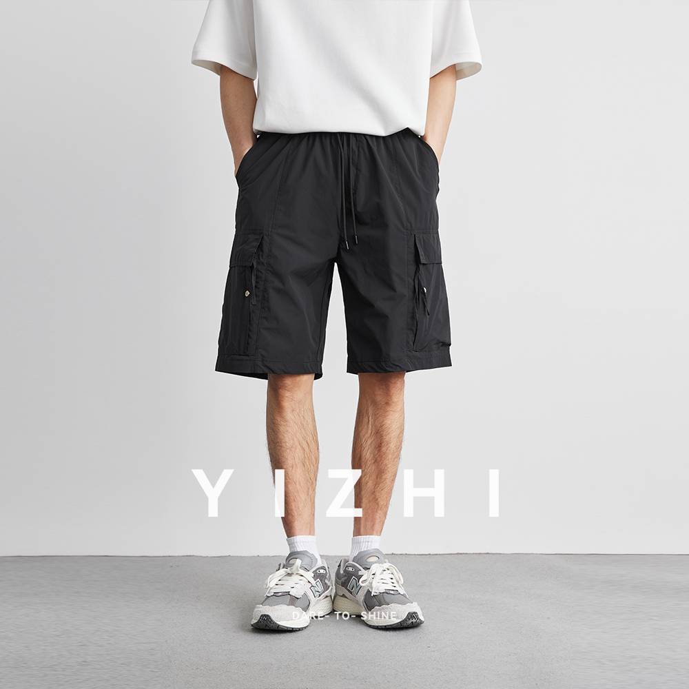 Summer Solid Color Work Pocket - Men'S Fashion Pants 2025 ulasan dan harga