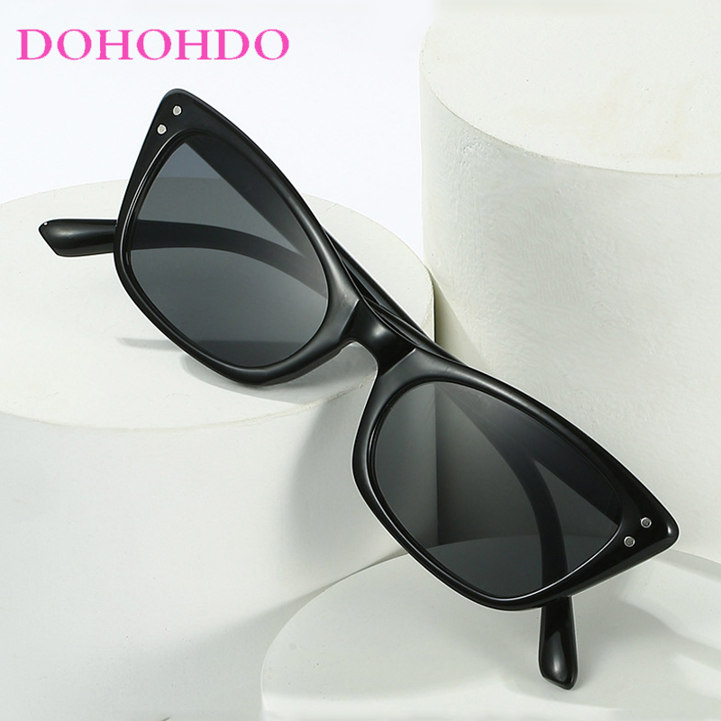 Vintage Small Cat Eye Sunglass - Men Fashion Photography ulasan dan harga