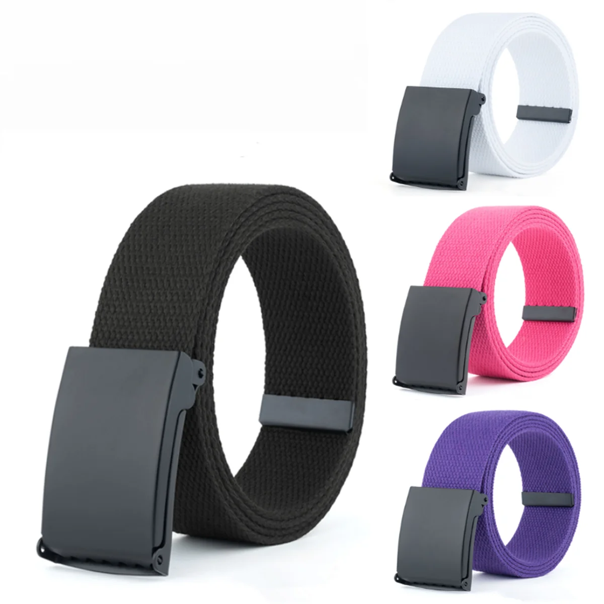 Unisex Canvas Belt Fashion New - Men'S Fashion Nova Jeans ulasan dan harga
