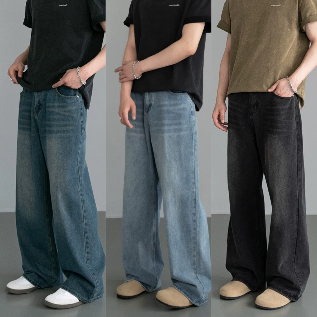 Spring Autumn Men's New Denim  - Men'S Fashion Nova Jeans ulasan dan harga