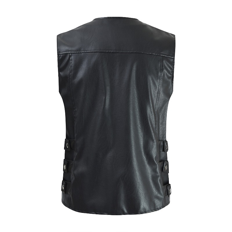 Spring and Autumn Koreanstyle  - Men'S Fashion Leather Jacket ulasan dan harga