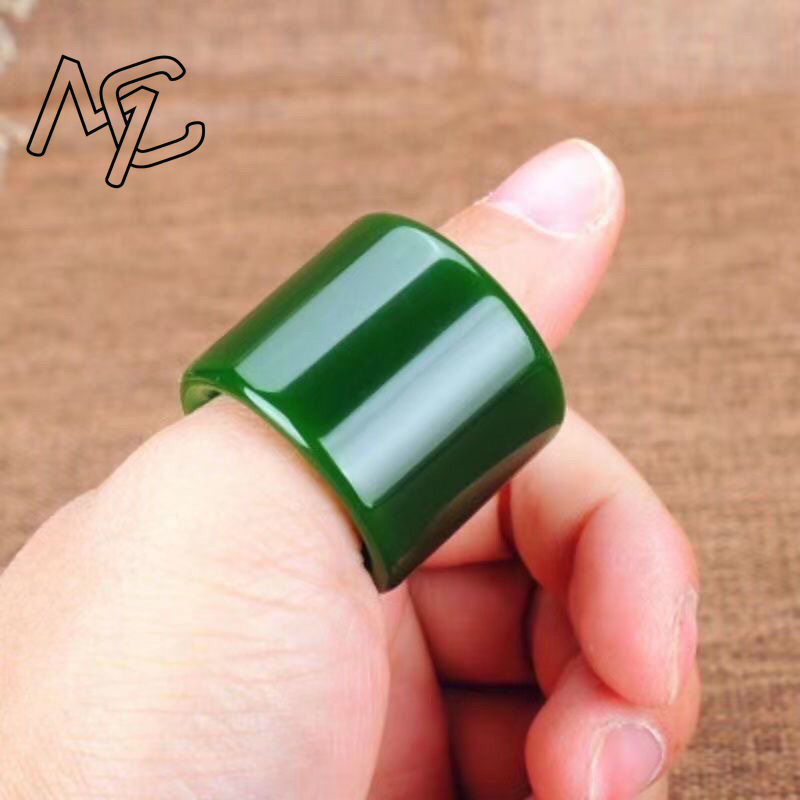 Natural RED Jade Ring Heart Me - Men'S Fashion Rings ulasan dan harga