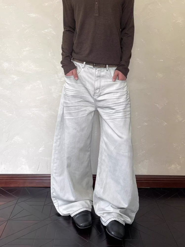 2026 Ropa Y2K New Fashion Wash - Men'S Fashion Nova Jeans ulasan dan harga