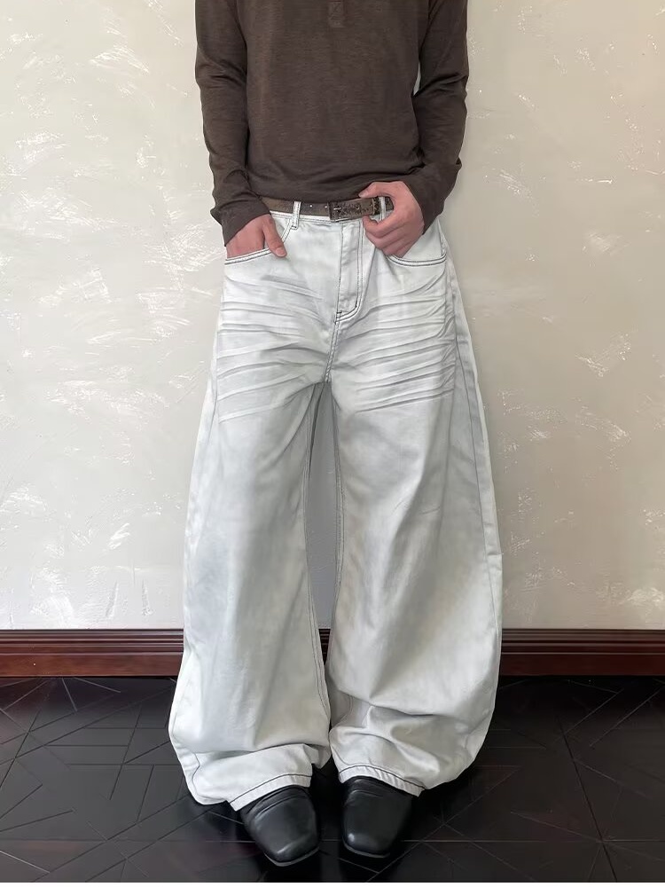 2026 Ropa Y2K New Fashion Wash - Men'S Fashion Nova Jeans ulasan dan harga