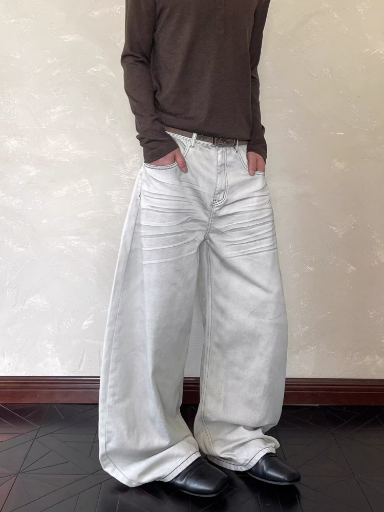 2026 Ropa Y2K New Fashion Wash - Men'S Fashion Nova Jeans ulasan dan harga