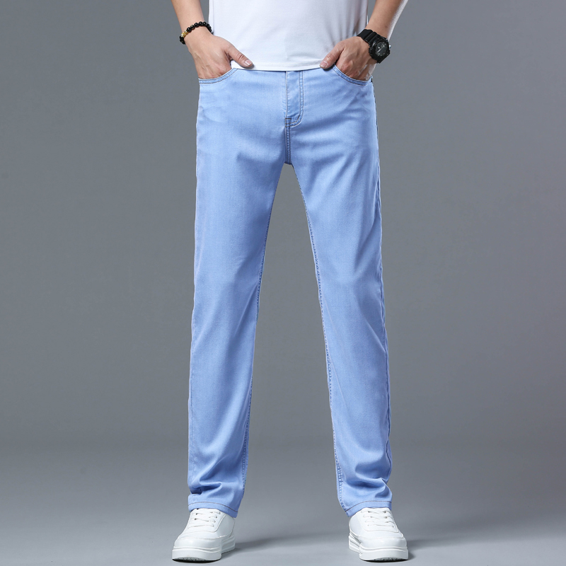 2025 Summer New Men's Light Bl - Men'S Fashion Nova Jeans ulasan dan harga
