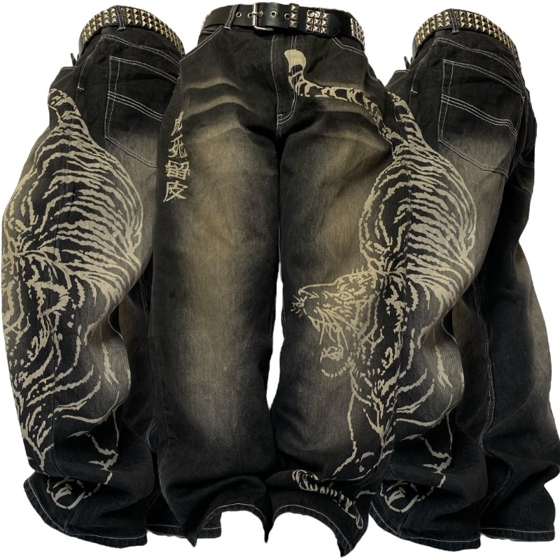 2025 Fashion New Oversized Pat - Men'S Fashion Nova Jeans ulasan dan harga