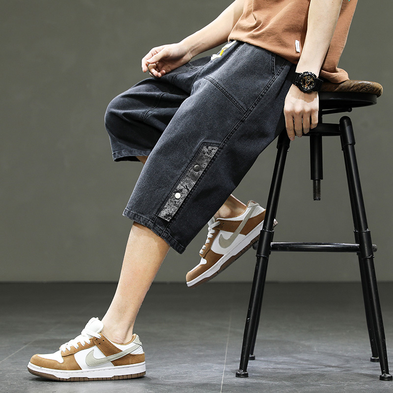 Korean Style Men's Long Shorts - Men'S Fashion With Baggy Jeans ulasan dan harga