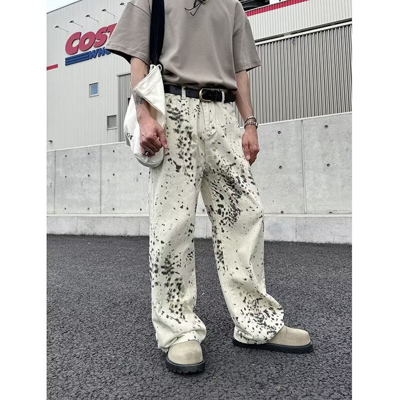 2000S Clothes Y2K Fashion Whit - Men'S Fashion Nova Jeans ulasan dan harga