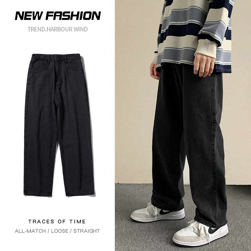 New Streetwear Baggy Jeans Men - Men'S Fashion With Baggy Jeans ulasan dan harga