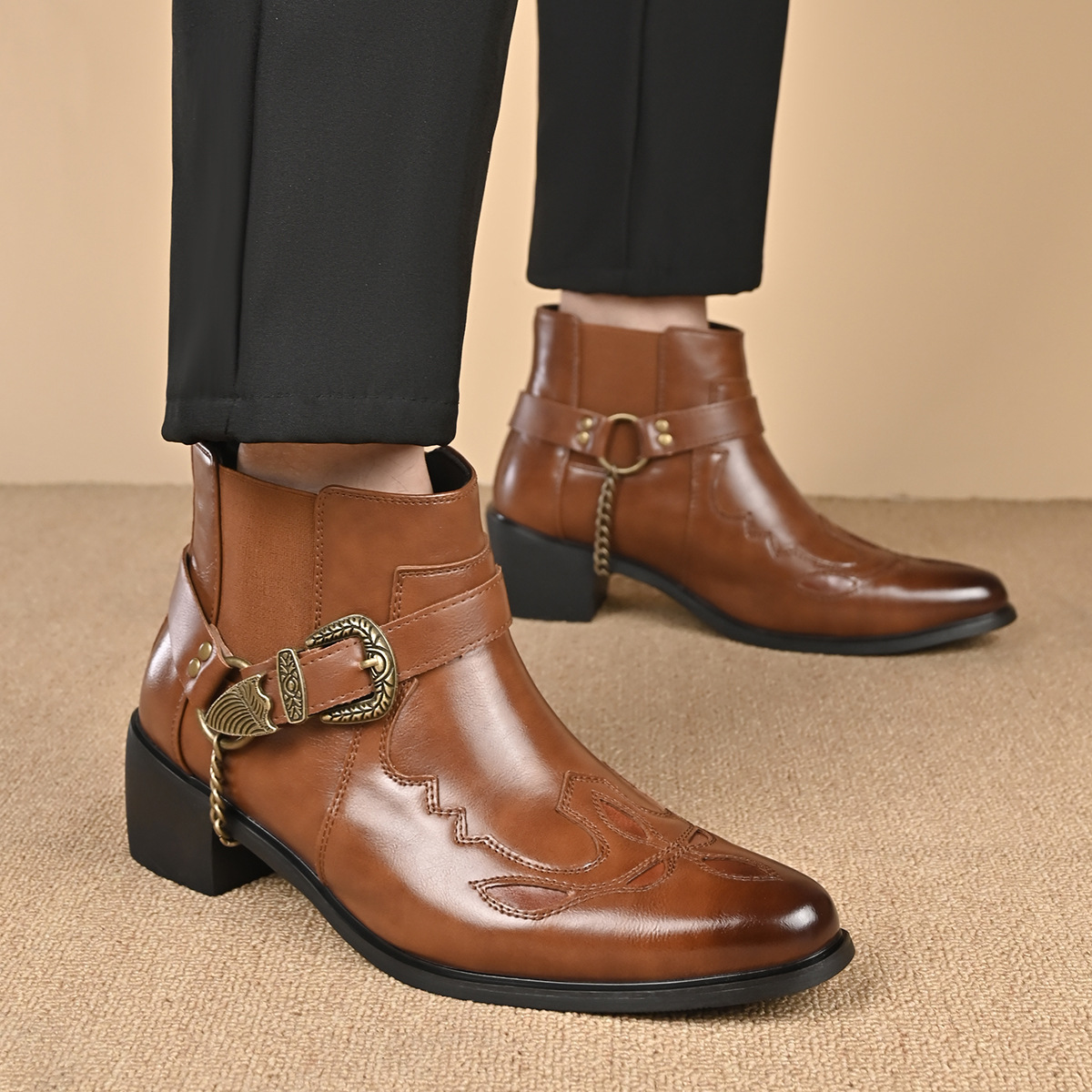 Fashion 2026 Men's Vintage Cow - Mens Fashion Vintage ulasan dan harga