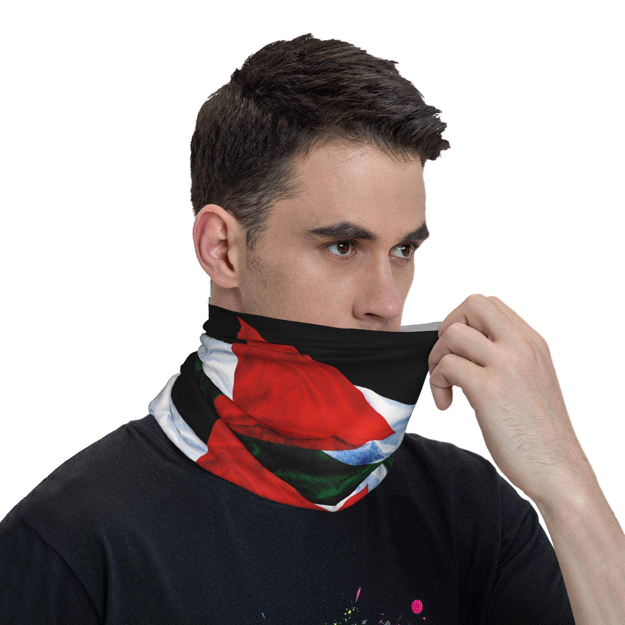 Palestine Flag Bandana  Funny  - Men'S Fashion Rings ulasan dan harga