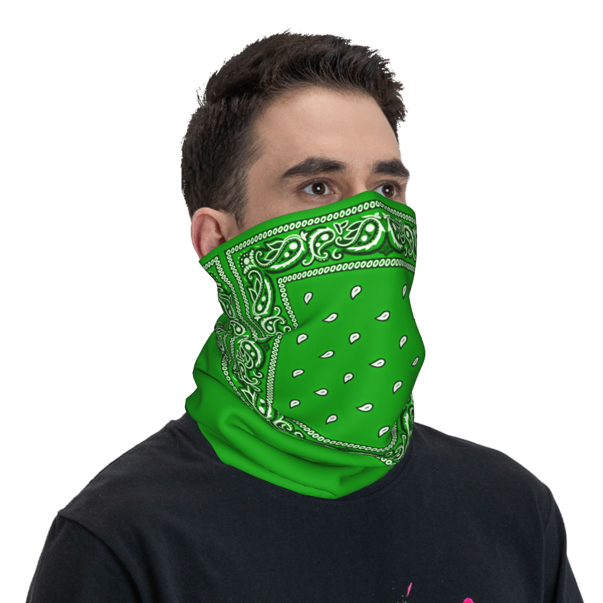 green Bandana  Cool Cycling Ma - Men'S Fashion Rings ulasan dan harga