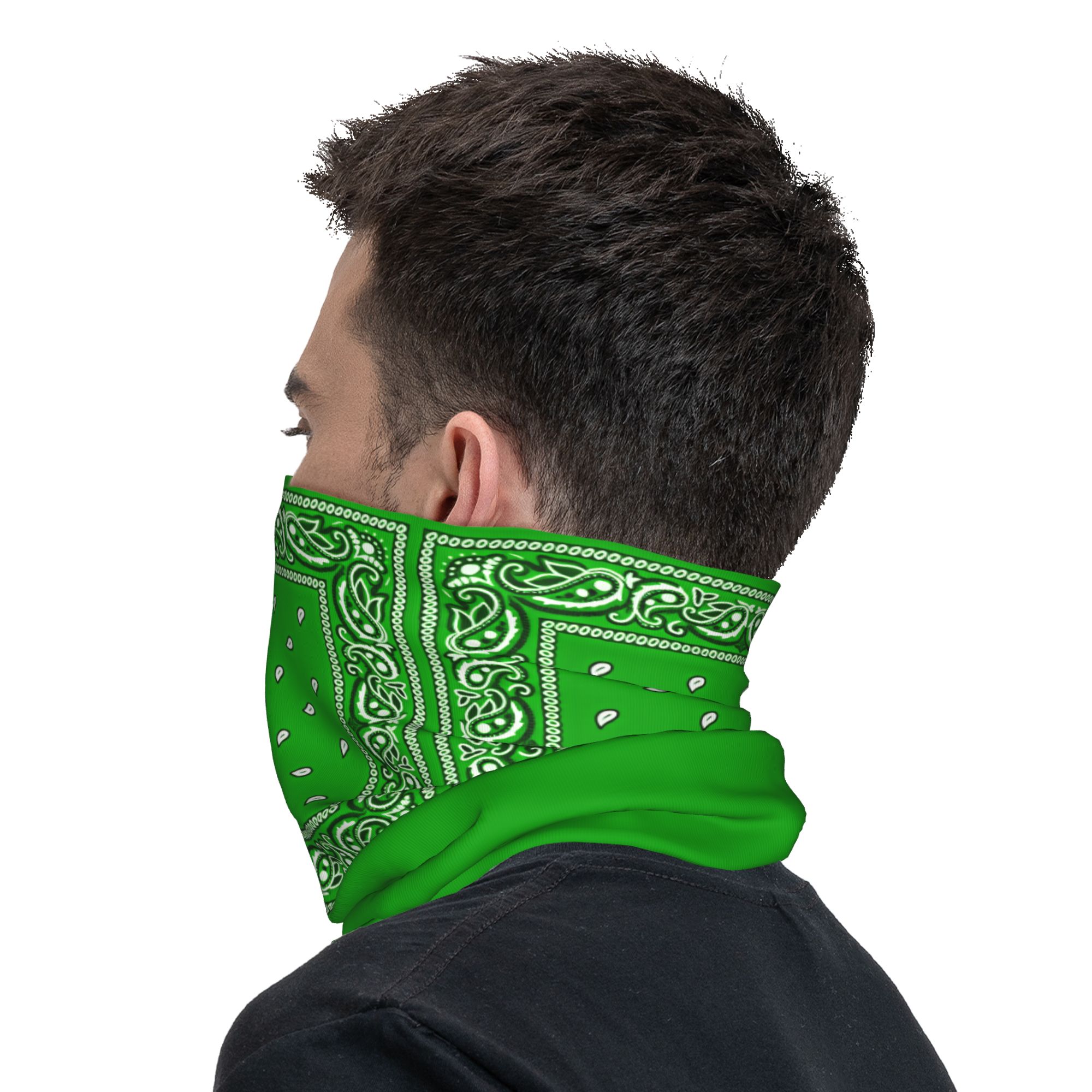 green Bandana  Cool Cycling Ma - Men'S Fashion Rings ulasan dan harga