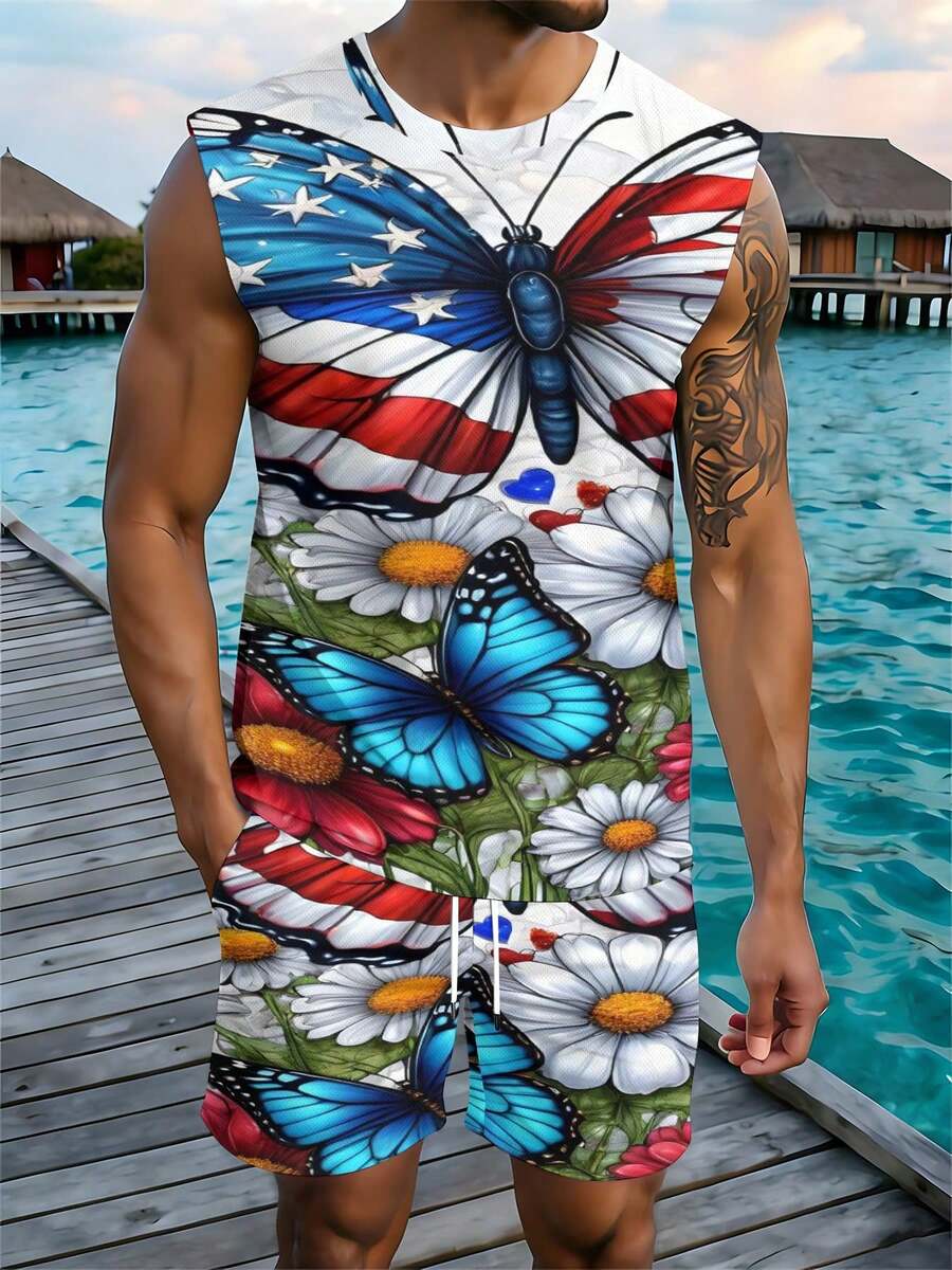 Casual Fashion 2026 European & - Men'S Fashion For Summer ulasan dan harga